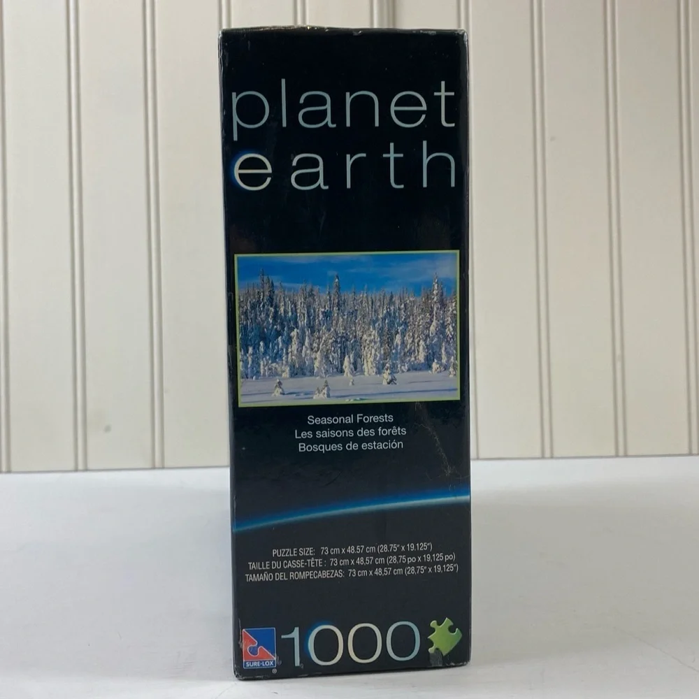NEW Planet Earth BBC 1000 Sure Lox‎ Pieces Puzzle New Sealed
